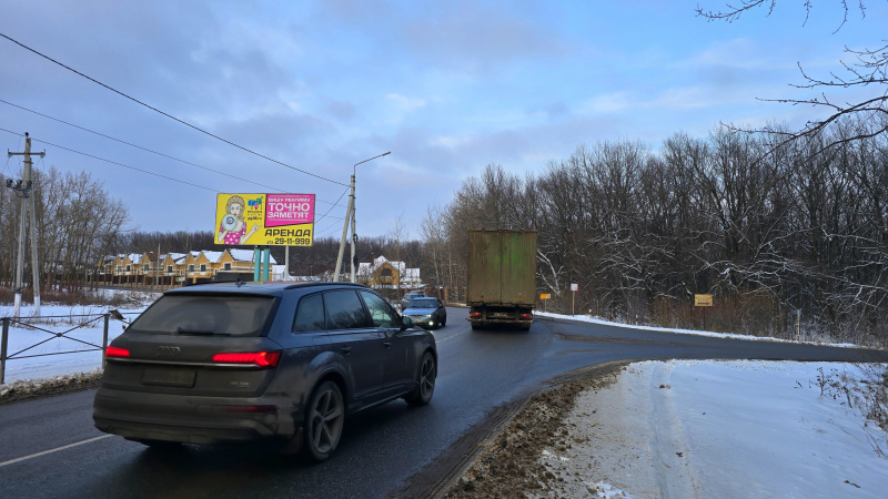 Билборд 6×3 м — Семилуки, Губарево (коттеджный поселок Лесково), фото 1