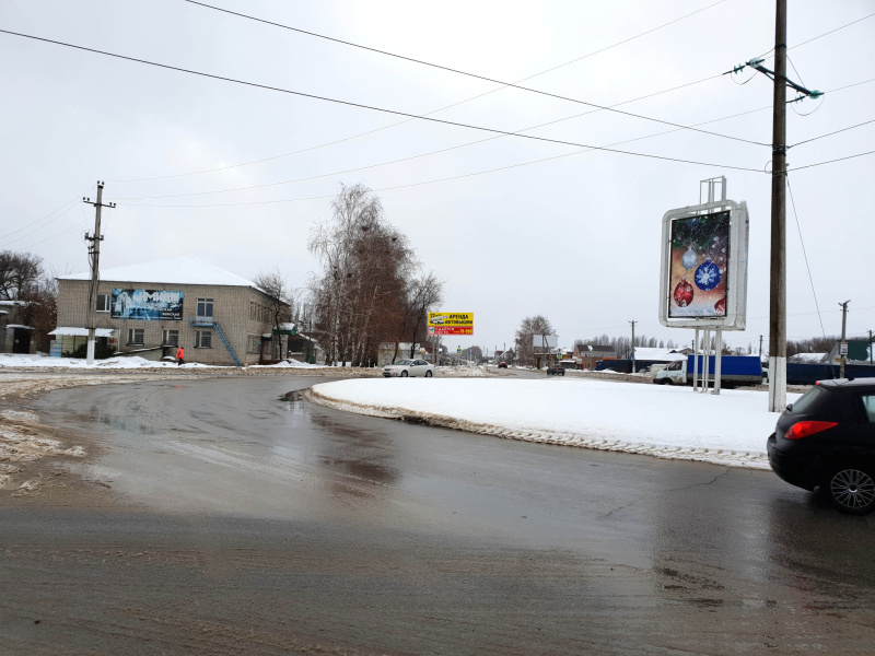 Билборд 6×3 м — Грибановский, ул.Советская 159, фото 1