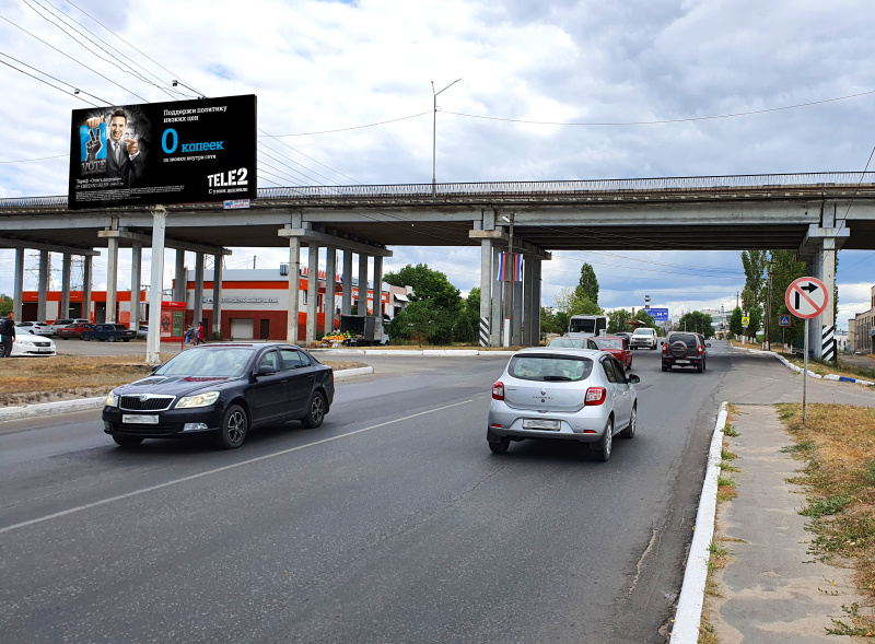 Билборд 6×3 м — Лиски, ул.40лет Октября, 85 (ТЦ Европа), фото 1