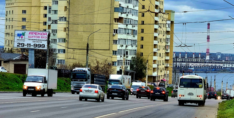 Билборд 6×3 м — Воронеж, ул.20-летия Октября, 30, фото 1