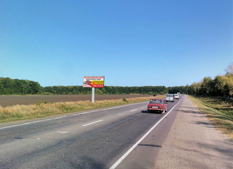 Билборд 6×3 м — Острогожск, въезд из Воронежа, фото 1