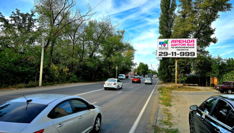 Билборд 6×3 м — Воронеж, ул.Дубровина - ул.Чебышева, 5, фото 1