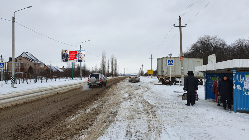 Билборд 6×3 м — Семилуки, ул.Комарова, 3, фото 1