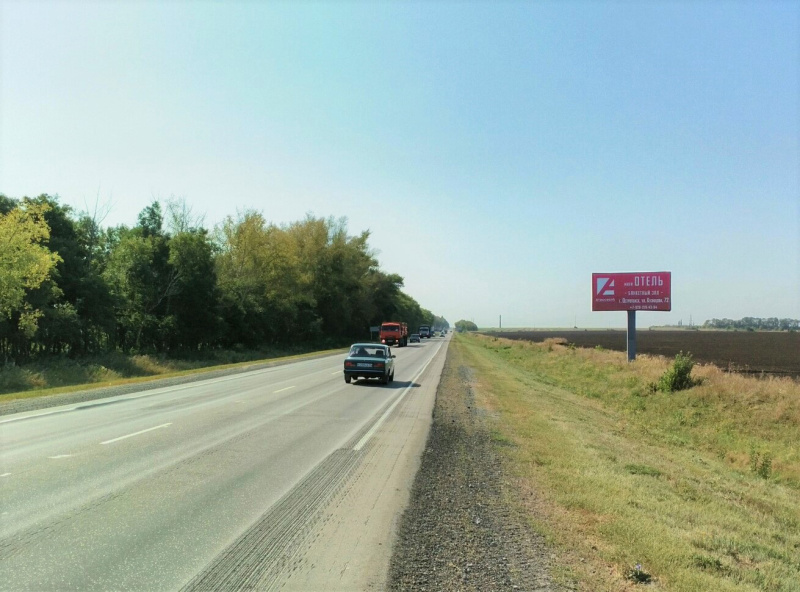 Билборд 6×3 м — Острогожск, въезд из Воронежа, фото 1