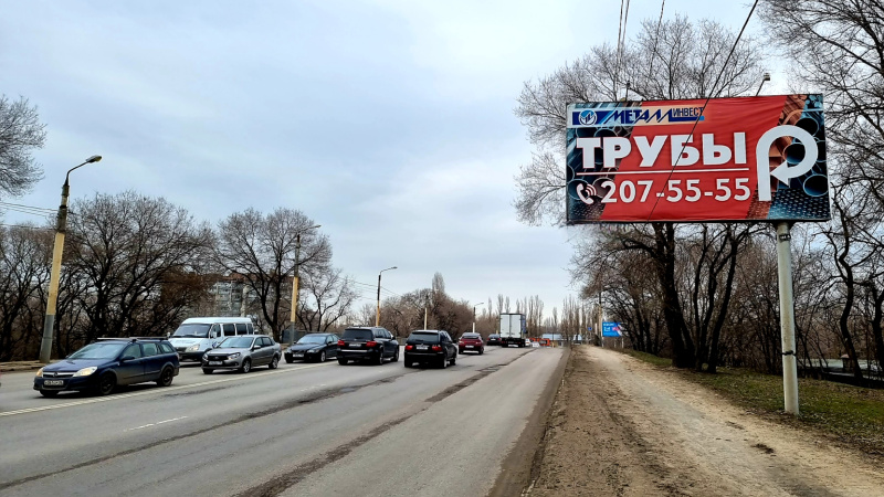 Билборд 6×3 м — Воронеж, ул.Лебедева, 12а, фото 1
