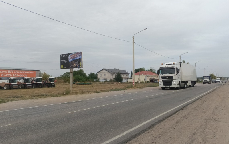 Билборд 6×3 м — Павловск, ул.Строительная, 15, фото 1
