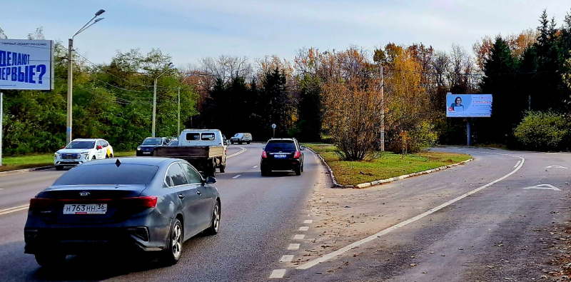 Билборд 6×3 м — Воронеж, ул.Ломоносова, напротив д.114/10, фото 1