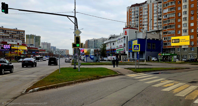 Светодиодный экран 6×3 м — Королёв, пр-т Космонавтов, 27а пересечение ул.Горького (круглосуточно), фото 3