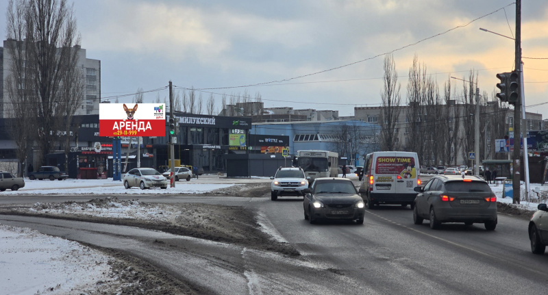 Билборд 6×3 м — Семилуки ул.Дзержинского (Рынок), фото 1